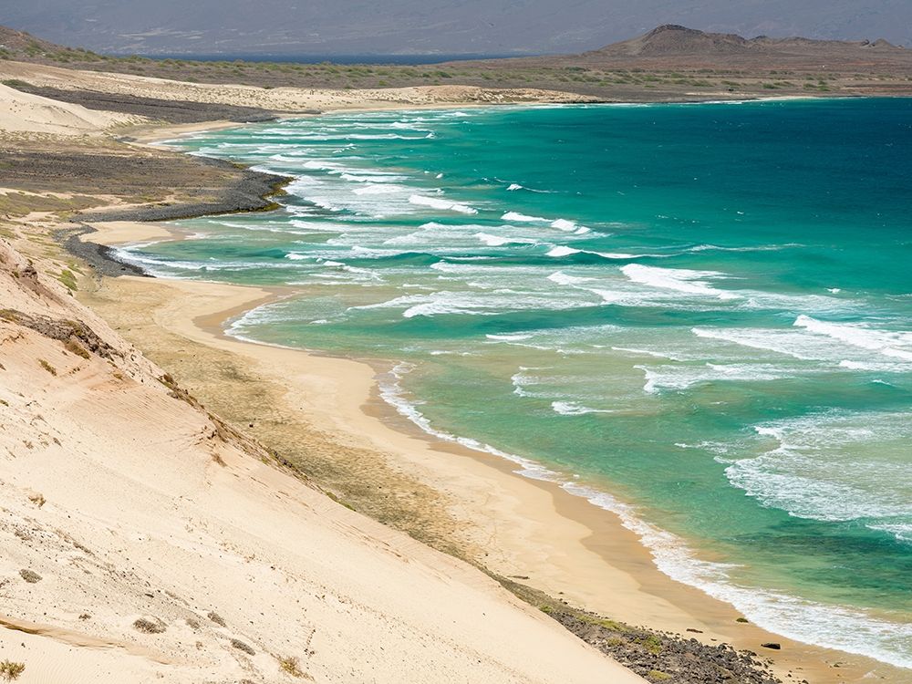 Coastal landscape near Calhau Island Sao Vicente-Cape Verde art print by Martin Zwick for $57.95 CAD