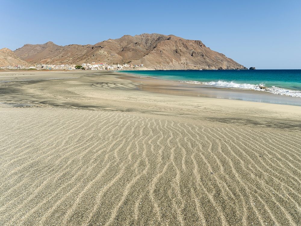 The beach near Sao Pedro Island Sao Vicente-Cape Verde art print by Martin Zwick for $57.95 CAD