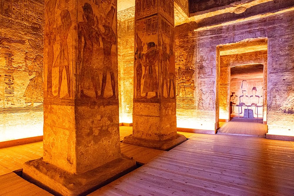 Upper Egypt-south of Aswan Abu Simbel Temple of Ramses II art print by Alison Jones for $57.95 CAD