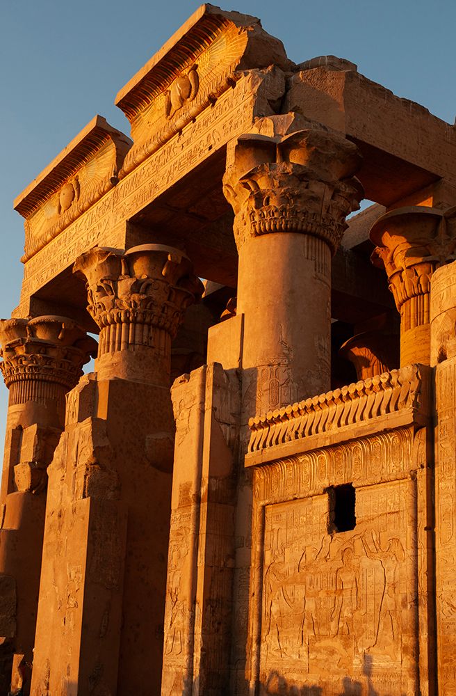 Africa, Egypt, Aswan. The temple of Kom Ombo. art print by Alison Wright for $57.95 CAD