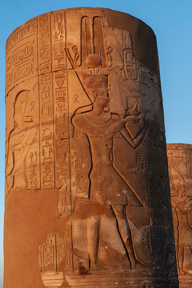 Africa, Egypt, Aswan. The temple of Kom Ombo. art print by Alison Wright for $57.95 CAD