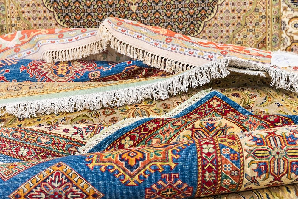 Africa-Egypt-Cairo-Giza Rugs for purchase a at rug and tapestry weaving school art print by Emily Wilson for $57.95 CAD