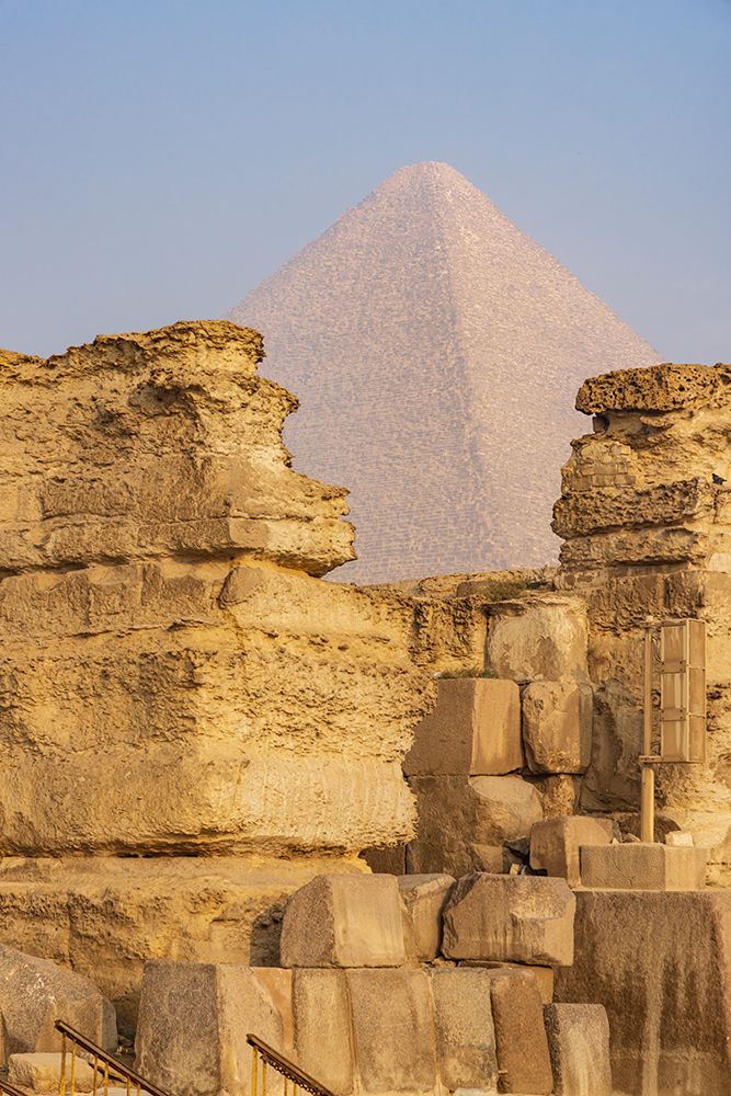 Giza-Cairo-Egypt The Pyramid of Khufu-the Great Pyramid of Giza art print by Emily M. Wilson for $57.95 CAD