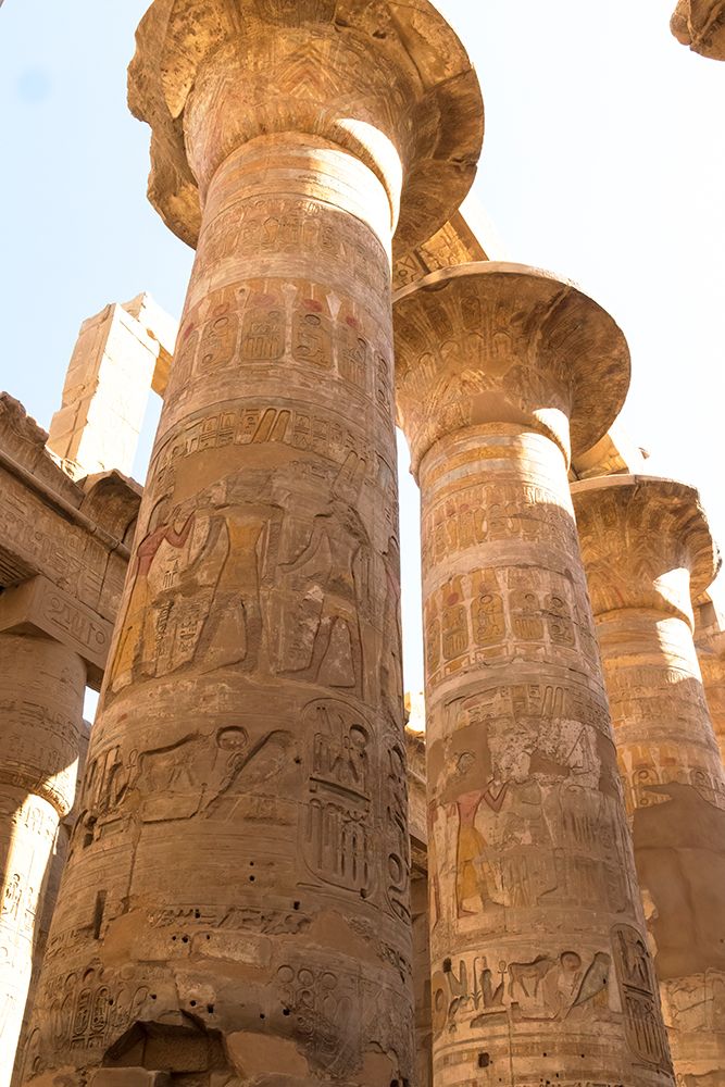 Karnak Temple. Dedicated to Amun-Mut and Khonsu. Luxor-Egypt. art print by Tom Norring for $57.95 CAD