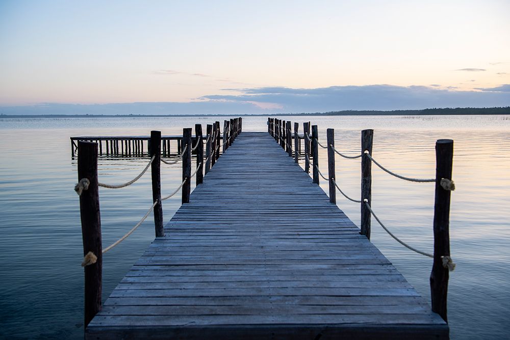 Africa, Madagascar, Mananara River, Aye Aye Island. Dock on the Mananara River. art print by Alison Wright for $57.95 CAD