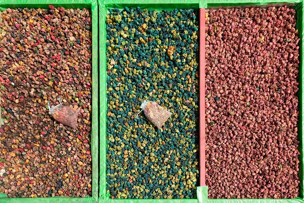 Marrakech-Morocco Display of dried flower for sale art print by Julien McRoberts for $57.95 CAD