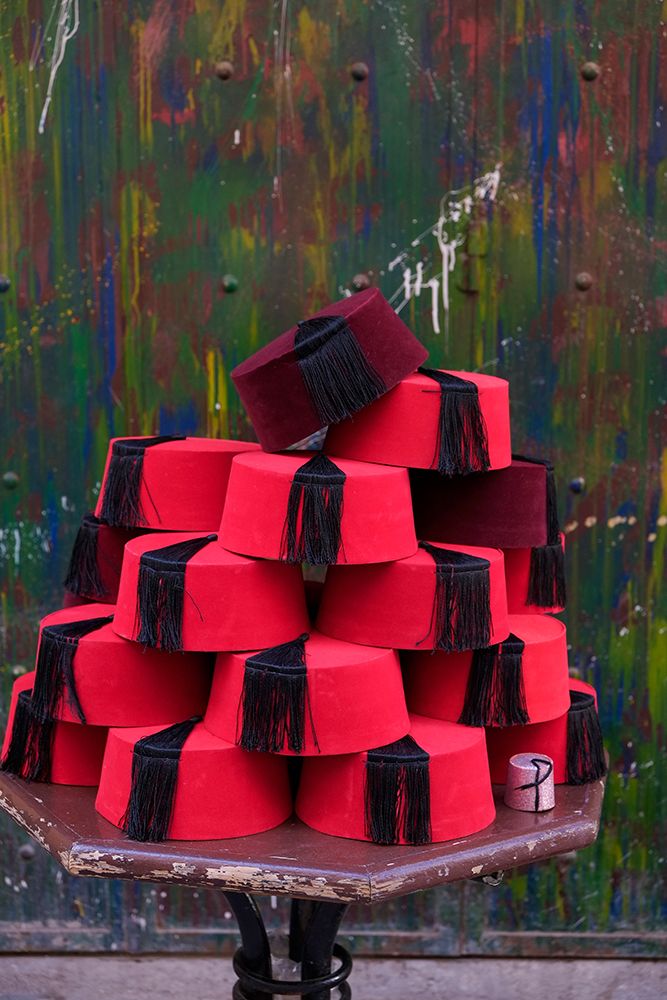 Fes-Morocco Traditional red Fes hats art print by Julien McRoberts for $57.95 CAD