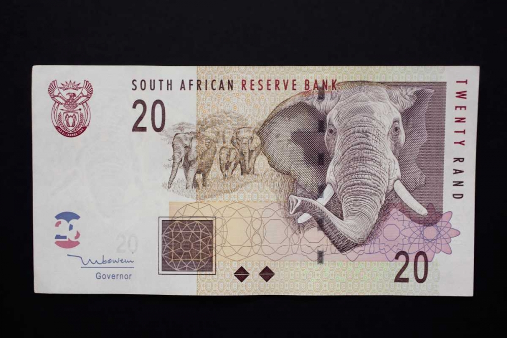 South African rand paper money, South Africa art print by Wendy Kaveney for $57.95 CAD