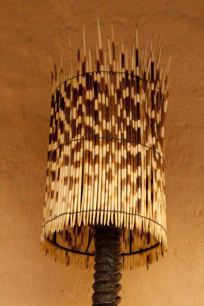Namibia, Opuwo A lamp made of porcupine quills art print by Wendy Kaveney for $57.95 CAD