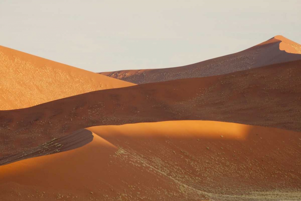 Namibia, Sossusvlei Sunrise over the sand dunes art print by Wendy Kaveney for $57.95 CAD