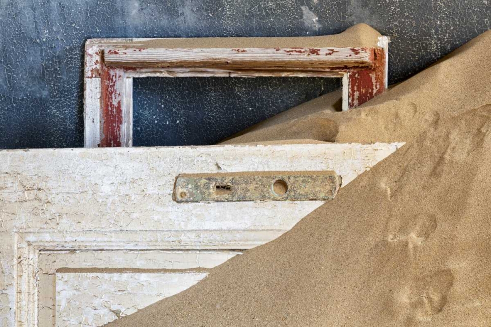 Namibia, Kolmanskop Door and window frame art print by Wendy Kaveney for $57.95 CAD