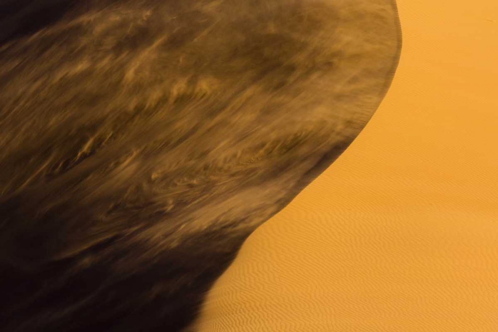 Namibia, Namib-Naukluft NP Blowing sand on dune art print by Bill Young for $57.95 CAD