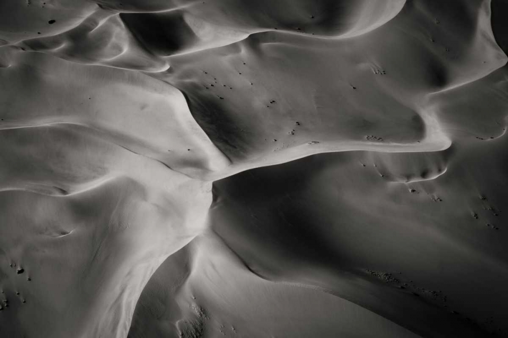 Namibia, Namib-Naukluft NP Aerial of sand dunes art print by Bill Young for $57.95 CAD