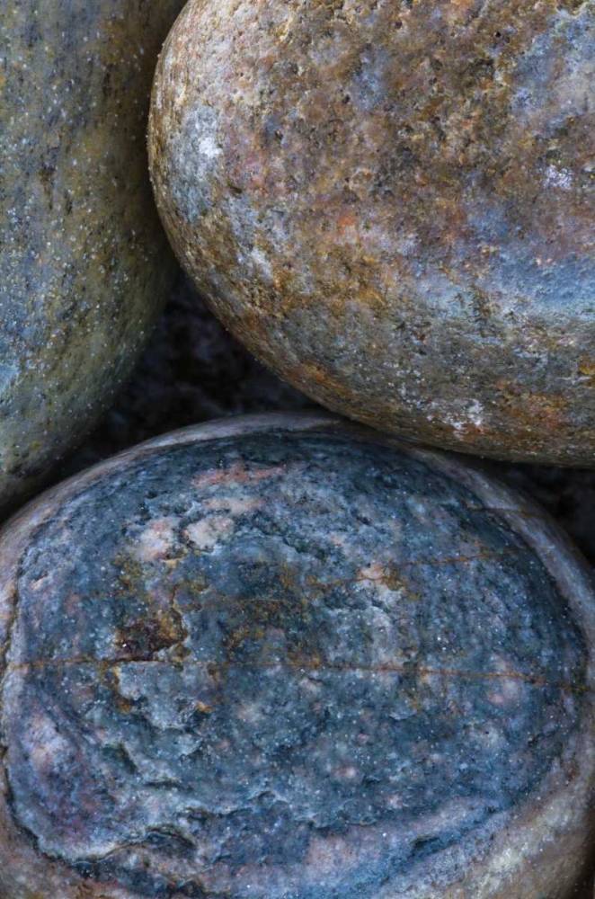 South Buckballbaai Cluster of rounded rocks art print by Bill Young for $57.95 CAD