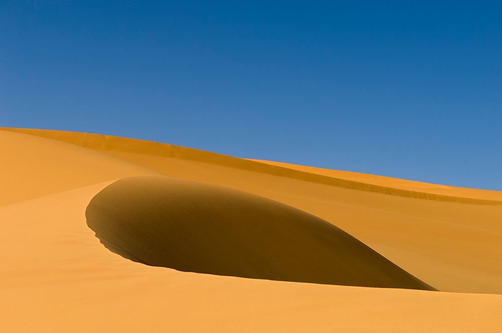 Sand dunes in the Sahara desert Akakus-Fezzan-Libya art print by Sergio Pitamitz for $57.95 CAD