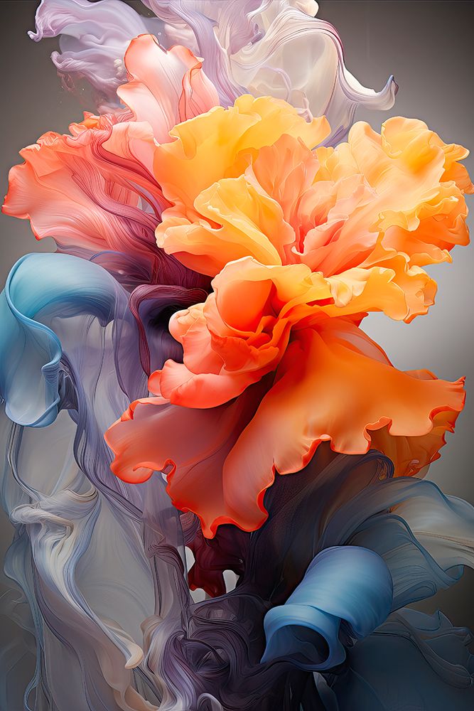 Floral arrangement. AI Generated. art print by Jaynes Gallery for $57.95 CAD