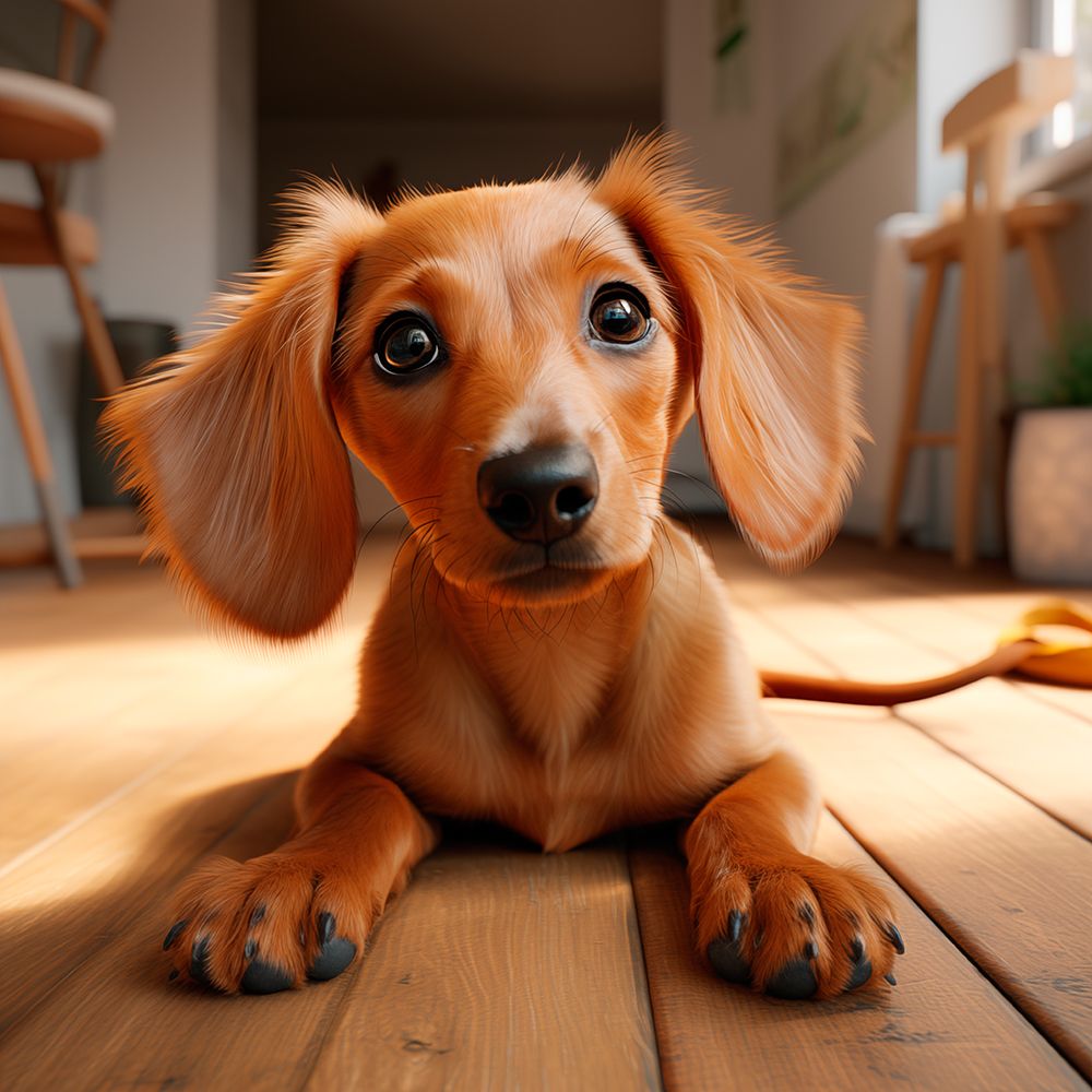 Dachshund puppy close-up art print by Jaynes Gallery for $57.95 CAD