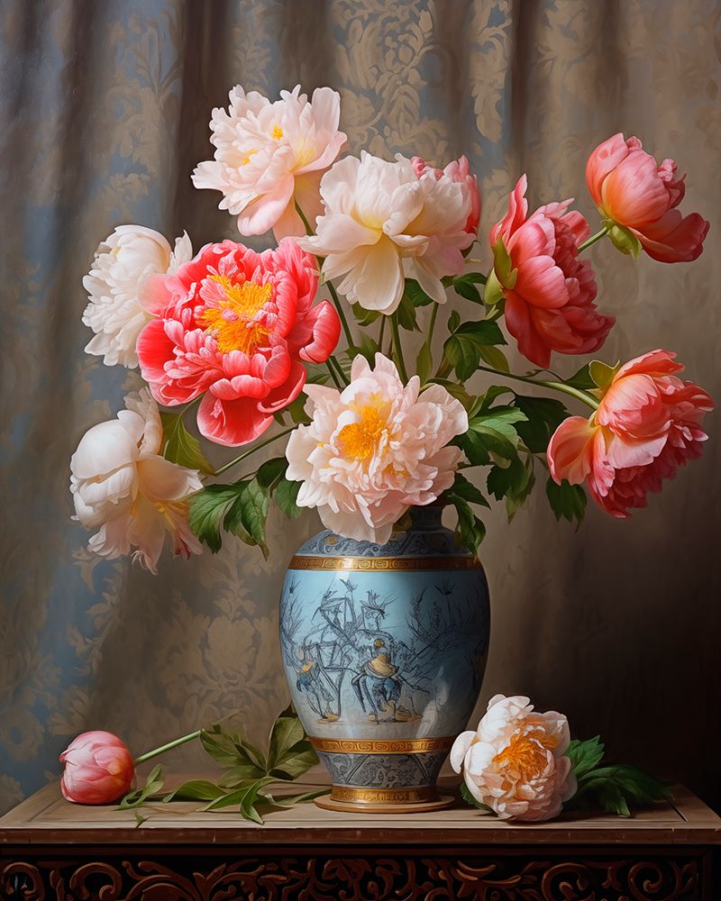 Flowers in vase art print by Jaynes Gallery for $57.95 CAD