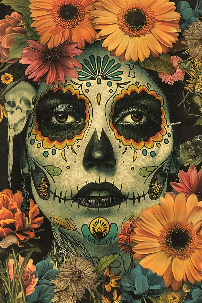 Close-up of womans head with makeup art print by Jaynes Gallery for $57.95 CAD