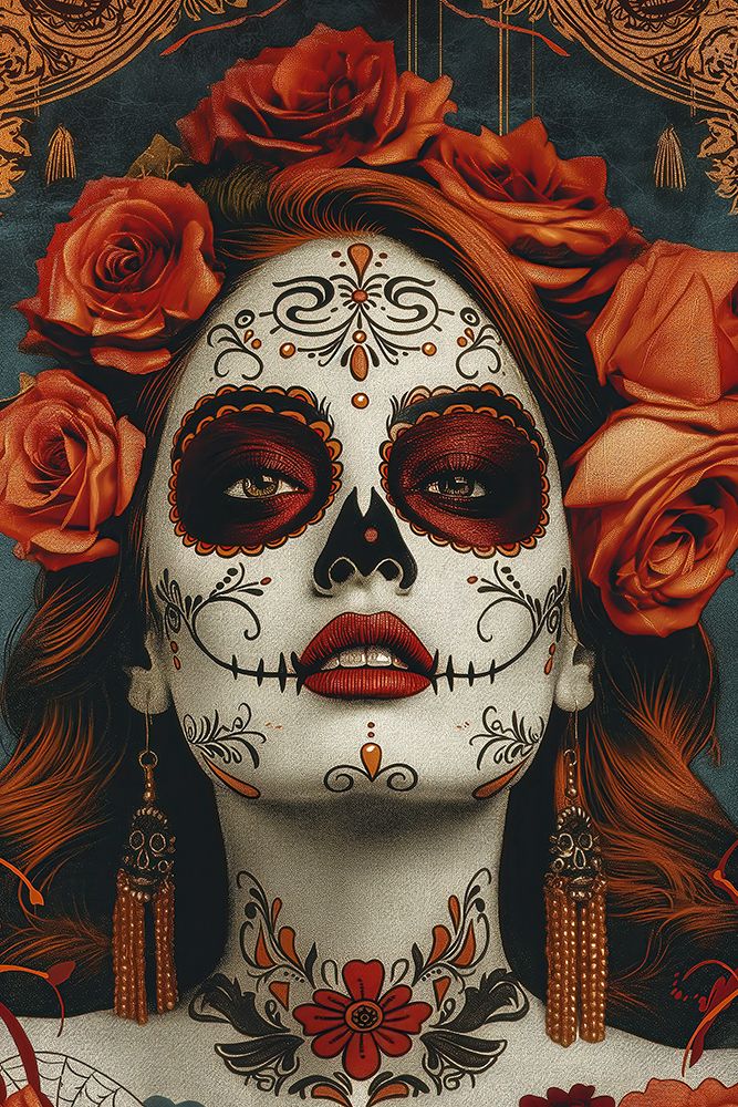 Close-up of womans head with makeup art print by Jaynes Gallery for $57.95 CAD