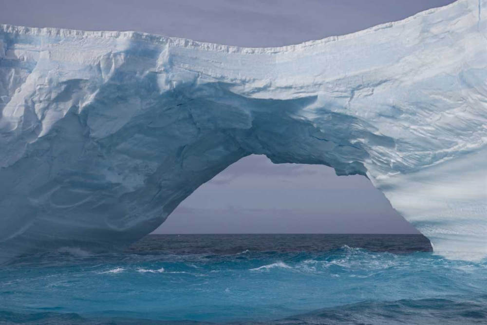 South Georgia Island, Iris Bay Iceberg bridge art print by Don Paulson for $57.95 CAD