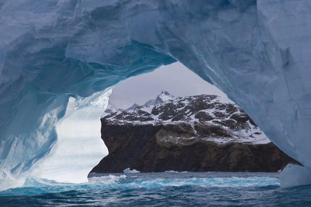 South Georgia Island, Iris Bay Iceberg arch art print by Don Paulson for $57.95 CAD