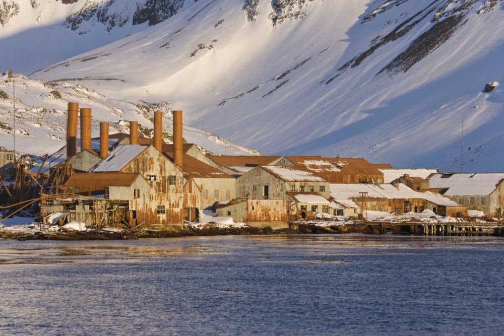 South Georgia Isl, Abandoned whaling station art print by Don Paulson for $57.95 CAD