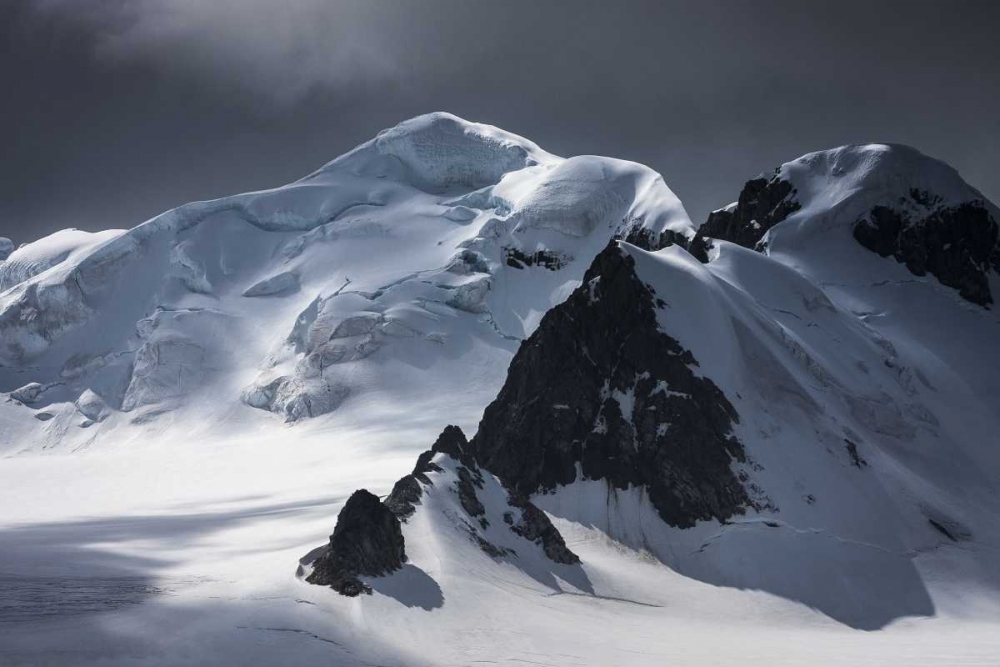 Antarctica Mountain and glacier landscape art print by Bill Young for $57.95 CAD
