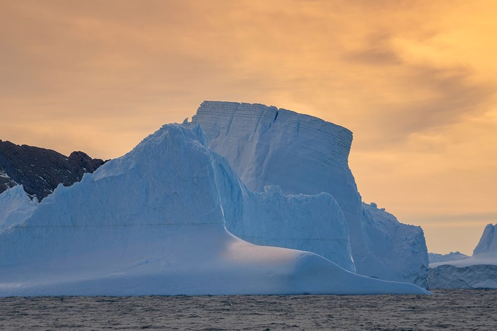 Antarctica-South Georgia Island-Coopers Bay Iceberg at sunrise art print by Jaynes Gallery for $57.95 CAD