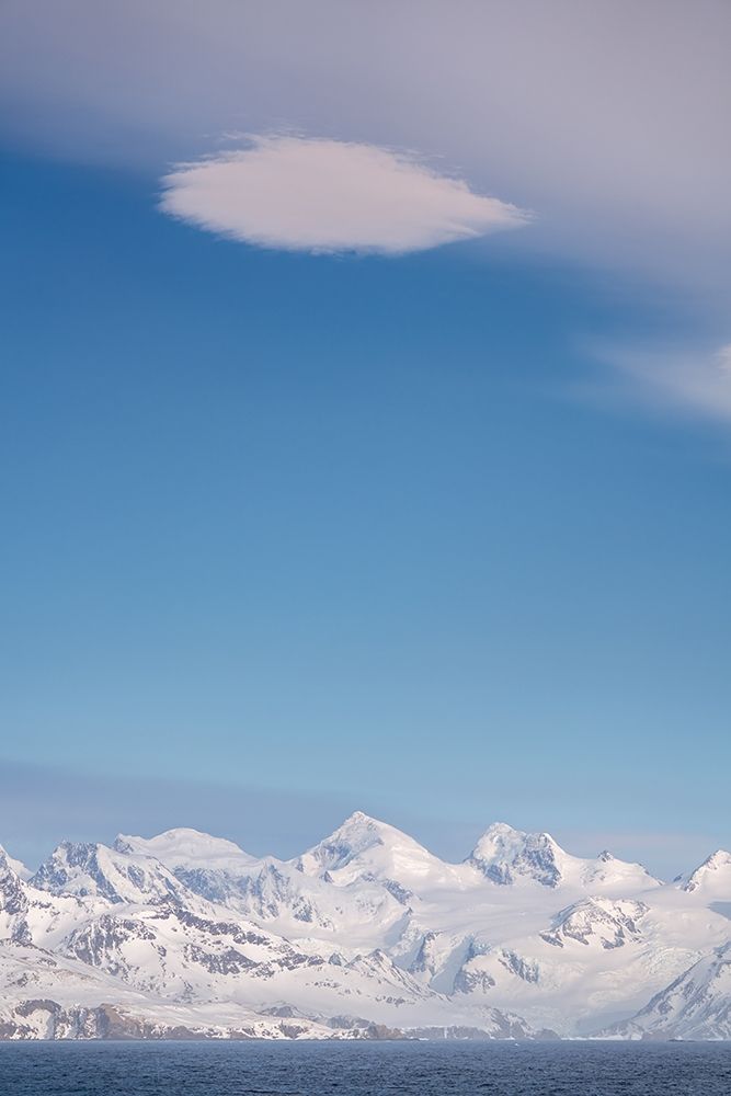 Antarctica-South Georgia Island High winds create lenticular cloud art print by Jaynes Gallery for $57.95 CAD