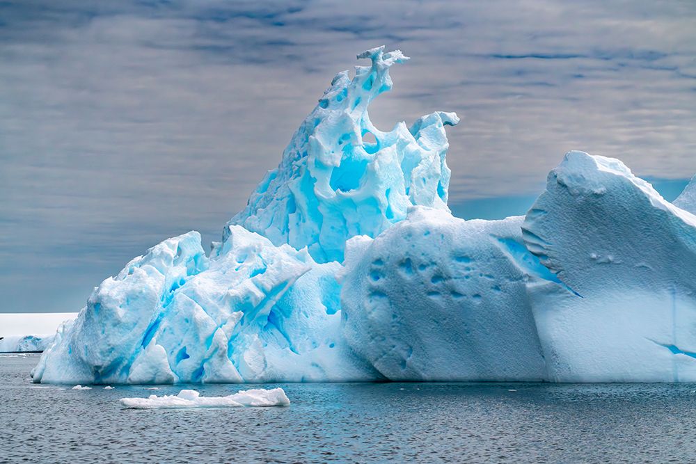 Antarctica, Yalour Islands. Landscape with icebergs and ocean. art print by Jaynes Gallery for $57.95 CAD
