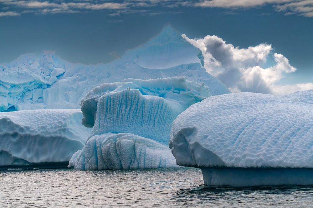 Antarctica, Yalour Islands. Landscape with icebergs and ocean. art print by Jaynes Gallery for $57.95 CAD