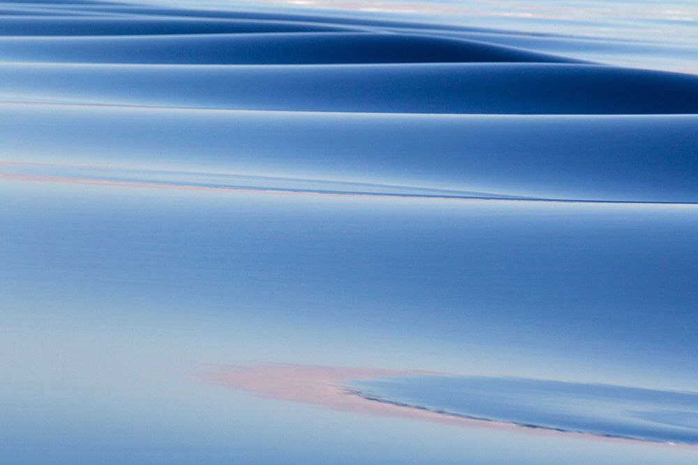 Southern Ocean-near South Georgia-Patterns created by the ship in the glassy water art print by Ellen Goff for $57.95 CAD
