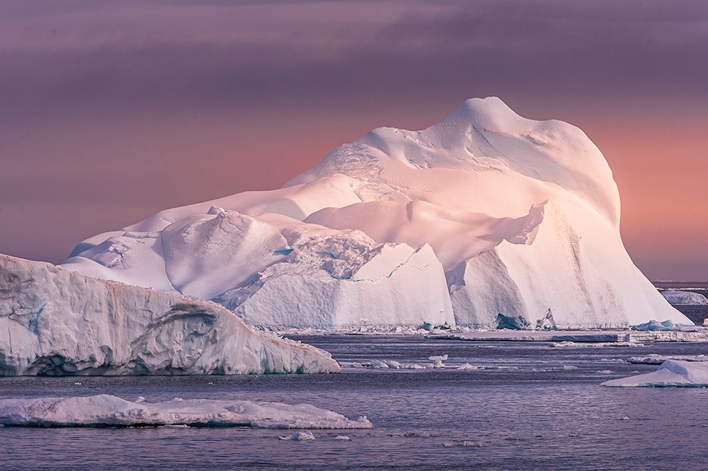 Antarctic-iceberg art print by George Theodore for $57.95 CAD