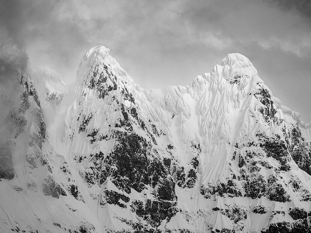 Seven Sisters, Sierra du Fief. Wiencke Island near Port Lockroy, Antarctic Peninsula. art print by Martin Zwick for $57.95 CAD