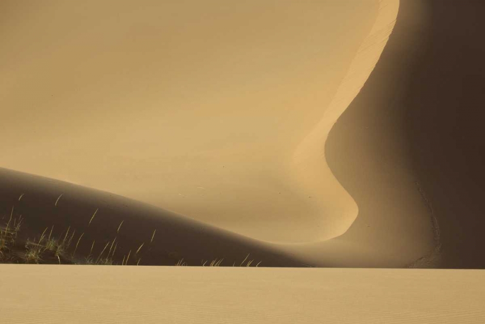 China, Badain Jaran Abstract of desert shapes art print by Ellen Anon for $57.95 CAD
