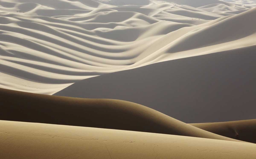 China, Badain Jaran Abstract of desert shapes art print by Ellen Anon for $57.95 CAD