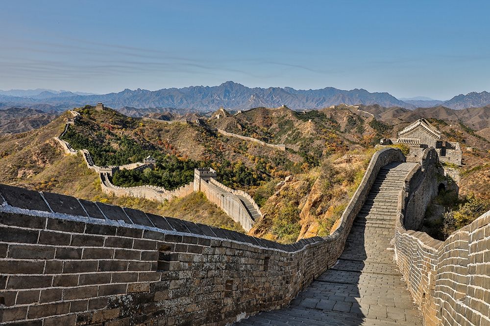 Asia-China-Jinshanling-The Great Wall art print by Hollice Looney for $57.95 CAD