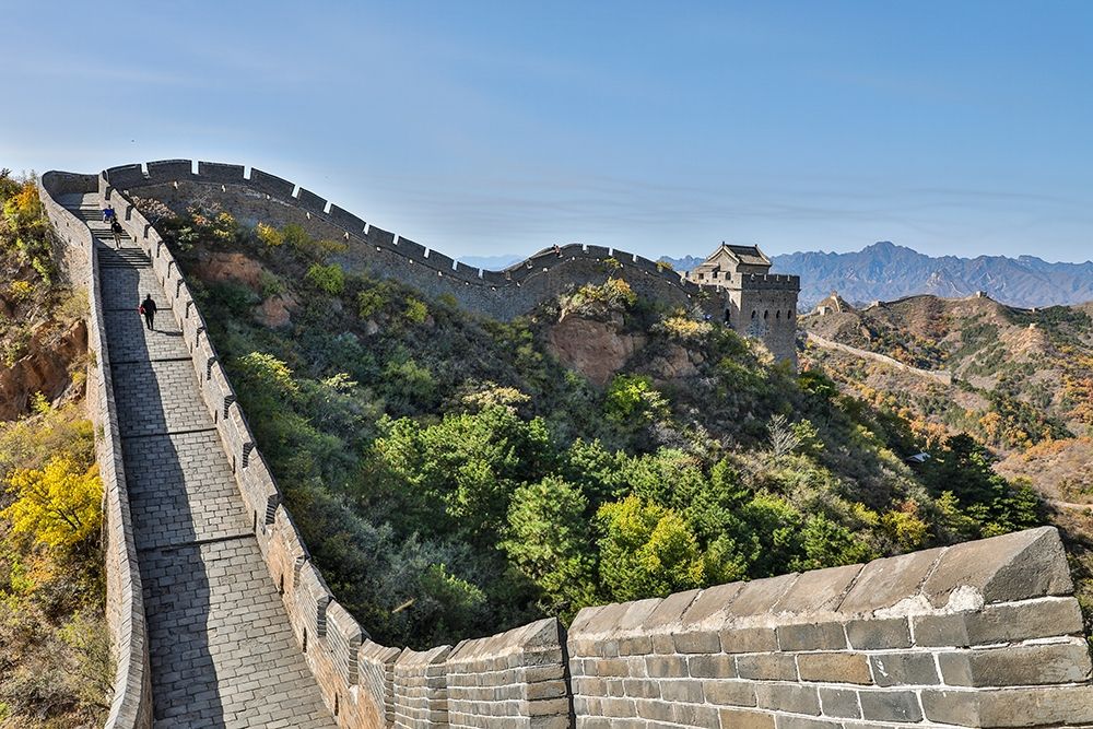 Asia-China-Jinshanling-The Great Wall art print by Hollice Looney for $57.95 CAD