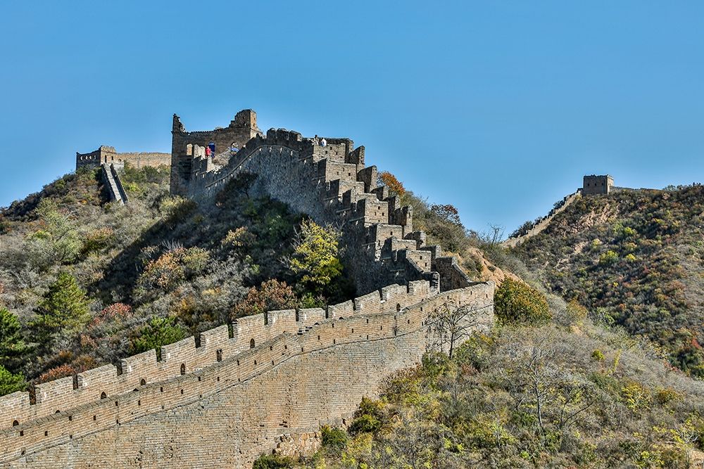 Asia-China-Jinshanling-The Great Wall art print by Hollice Looney for $57.95 CAD