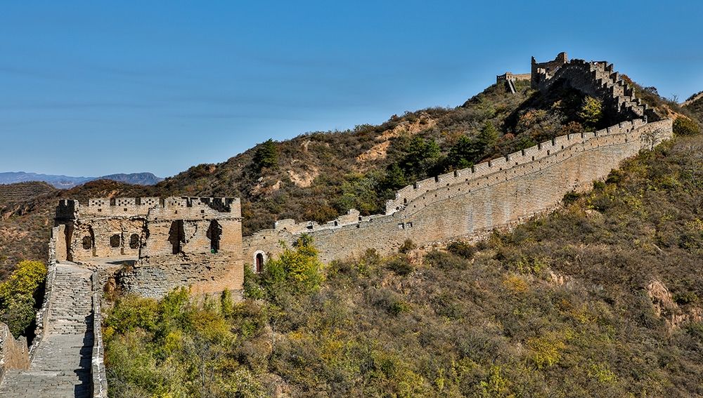 Asia-China-Jinshanling-The Great Wall art print by Hollice Looney for $57.95 CAD