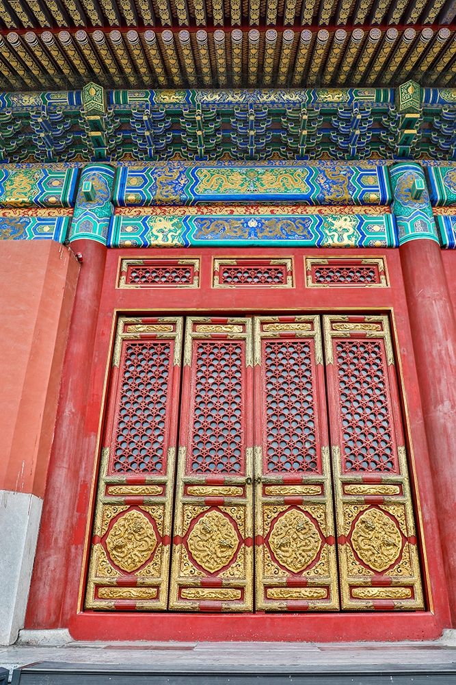Asia-China-Beijing-Building Detail of the Forbidden City art print by Hollice Looney for $57.95 CAD