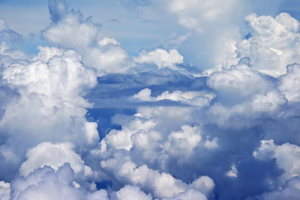Aerial view of clouds-China art print by Keren Su for $57.95 CAD