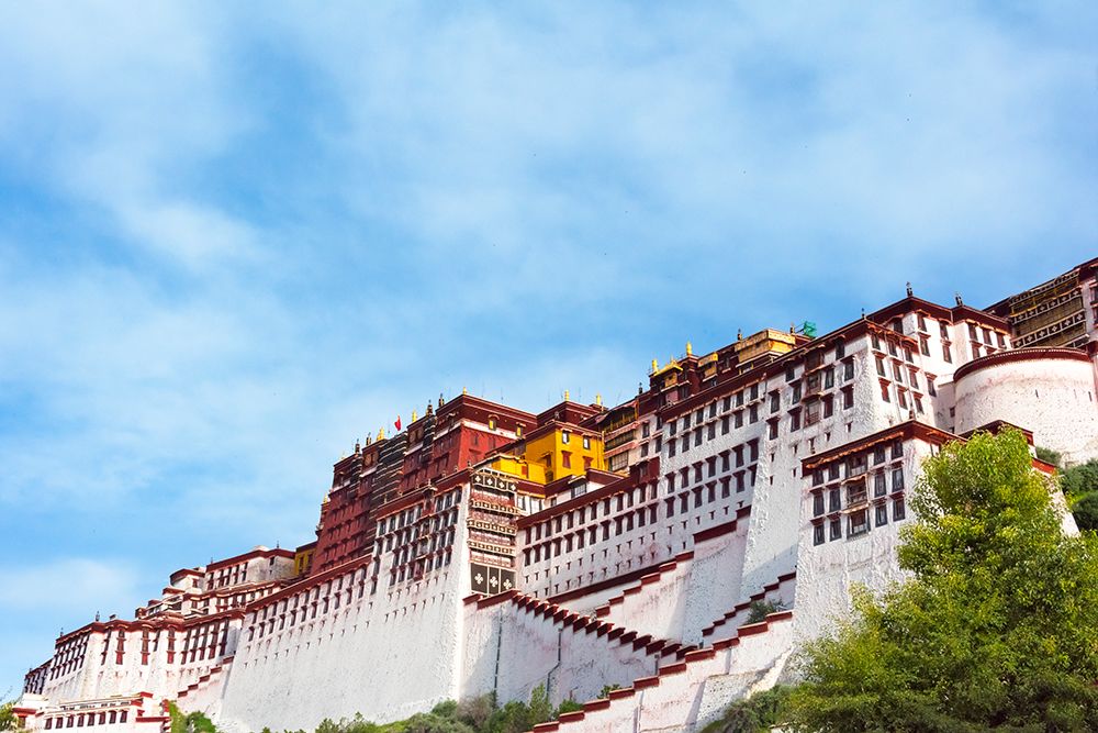 Potala Palace-UNESCO World Heritage site-Lhasa-Tibet-China art print by Keren Su for $57.95 CAD