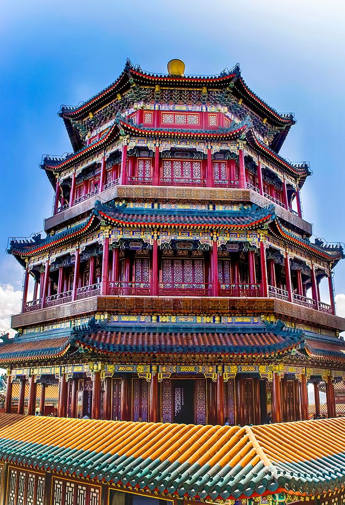 Summer Palace-Beijing-China art print by William Perry for $57.95 CAD