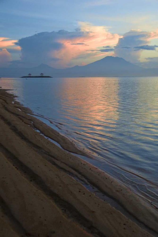 Indonesia, Bali Sanur Beach with Mt Gunung Agung art print by Jones Shimlock for $57.95 CAD