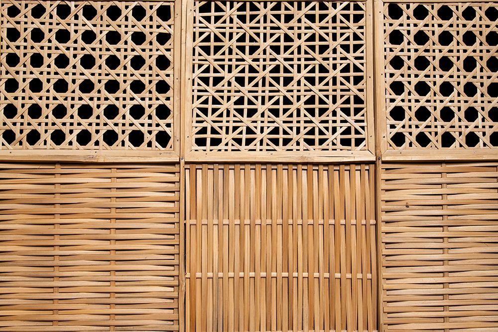 Indonesia-Bali. Woven ratan wall. art print by Cindy Miller Hopkins for $57.95 CAD