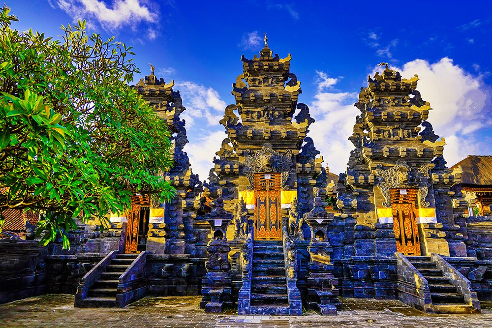 Hindu Temple at Batu Bolong-Bali-Indonesia art print by Greg Johnston for $57.95 CAD