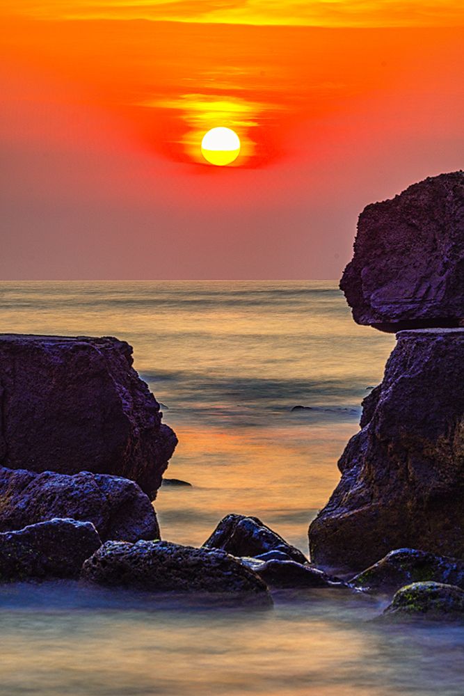 Sunset in Bali, Indonesia, a tropical paradise. art print by Greg Johnston for $57.95 CAD