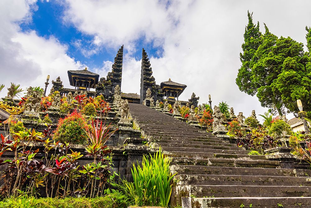 Besakih Temple is considered the Mother Temple of Bali. art print by Greg Johnston for $57.95 CAD